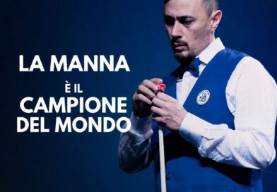Antonio La Manna è il Campione del Mondo di Biliardo